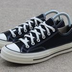 Converse  Black/White Low Top Unisex Sneaker (Sz 7M - 9W) Photo 1