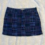 Old Navy  Blue Plaid Mini Skirt Photo 0