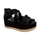 Eileen Fisher NWT  Boost Platform Wedge Sandals Sz. 9.5 Photo 2
