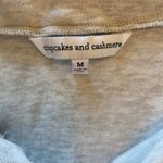 Cupcakes and Cashmere  Grey Cowl Neck Tank Top Size Medium Photo 5