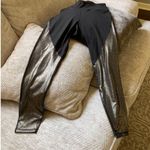 Old Navy shimmer black gold go dry legging Photo 1