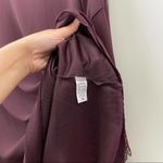 ASTR Dark Purple Burgundy Bell Long Sleeve Dress S Photo 3