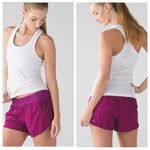 Lululemon Tracker Short III with built in short Plum Purple pink size 6 Photo 1
