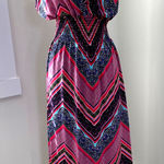 Jon & anna Romantic Sleeveless Smocked Babydoll Maxi Dress Sz 2X Empire Renaissance Prairie Photo 0