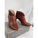 Louise et Cie  Sana Croc Embossed Heel Boots Size 8.5 Photo 2