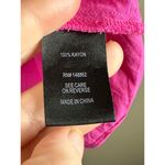 Torrid  Barbie Pink Sleeveless Pullover Button Down Tank Top Tunic Blouse Size 0X Photo 3