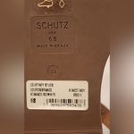 Schutz Courtney Studed Wrap Sandal White Gold Size 6B Photo 10