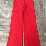 Kobi Halperin Drea Twill Pants, Fire/Red Size 2 New w/Tag Retail $398 Red Photo 3