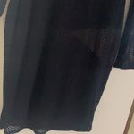 BCBGMAXAZRIA  "Tanya" women's  black mesh + beige fabric lined dress Photo 5