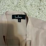 Lulus  long sleeve sheer blouse medium Photo 2