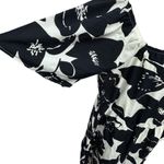 NWT 10/M BloomChic Ditsy Floral Pocket Square Neck‎ Shirred Ruffle Dress Photo 2