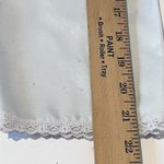 Oscar de la Renta  Pink Label Med‎ Pale Blue Nightgown Demure Early 2000s Granny Photo 9