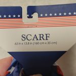 NWT Gnome USA‎ Red White Blue Scarf 4th of July Americana Patriotic America Photo 2