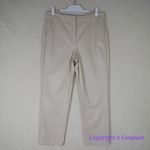 J.Crew New!  *Pen‎ Mark* Kate straight-leg pant in faux leather, size 12 Photo 2