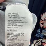 Tommy Bahama  Women's Navy Floral Summer Sleeveless Stretch Maxi Dress Size M‎ Photo 6