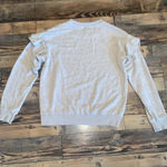 Aerie sweatshirt with cute ruffles on sleeves size small Photo 3
