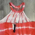 PaperMoon NWT  brand dress featuring a pink and white tie-dye pattern size M Photo 6