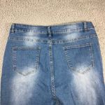 SheIn High Waist Distressed Jeans Women 32 Boho Festival Party Casual Photo 10