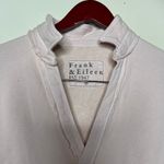 Frank & Eileen  Patrick Popover Triple Fleece Henley Top in baby pink sz XS Photo 1