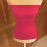 Vibrant Hot Pink tummy control tube top. One Size Size M Photo 3