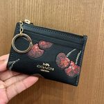 Coach Mini Skinny Id Case
With Cherry Print Photo 1