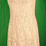 Free People Womens Ivory Miles Of Lace Mini Dress Small Photo 0