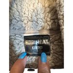 32 Degrees Heat Beige Fuzzy High Neck Full Zip Jacket Women Sz XS Photo 5