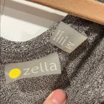 Zella Dark Gray Ruched Women's long sleeved top medium Photo 3