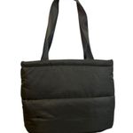 Victoria's Secret 
Quilted Black Tote Bag Photo 1