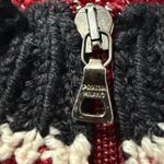 Prada Vintage Sport Red Zip-Front Knit Bomber Cardigan Sweater IT 40 US Small Photo 3