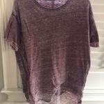 Free People Distressed Purple Tee Photo 0