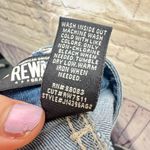 REWASH  Blue Distressed Jean Shorts Raw Hem Size 7 or size 28 Photo 8