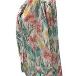 Vintage Floral tie front sheer blouses size 14 White Photo 3