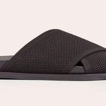 Everlane NEW The ReKnit Form Crossover Sandal In Black Size 9 Photo 2