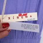 XIRENA Meriden Gauze Midi Dress Lavender Purple Strappy Tiered Hem Size L Size L Photo 3