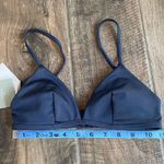 H&M Navy Triangle Bikini Top Photo 9