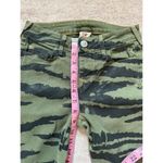 True Religion Jeans Wax coated Women green Zebra Skinny stretch Sz 6 Photo 8