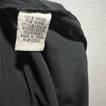 XCVI Wearables Cropped Pants XL Black Ruched Leg Zipper Pockets Drawstring Waist Photo 6