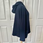 Coldwater Creek  blue hooded top button cardigan Photo 4