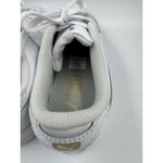 Puma Court Sneaker, White, Women's Casual Low Top Leather Shoes Size 6 Photo 6