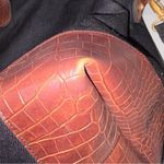 Diane Von Furstenberg DVF  Vintage Black Canvas Large Tote Bag Photo 10