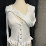 Boutique Top White Size M Photo 1