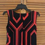 Enfocus Studio Women’s Red and Black Sleeveless Casual Dress Sz 6 Photo 5