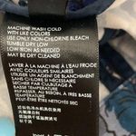 Maeve NWT  by Anthropologie Dark Blue Floral Cotton Mini Summer Dress Size 10 Photo 5