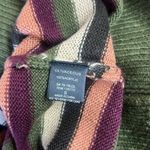 Olivaceous  Striped Sweater -Small Photo 5