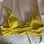 Shade & Shore  Yellow Bikini Top / J32 Photo 1