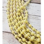 Vintage Necklace Multi Strand Shades of Yellow Photo 2