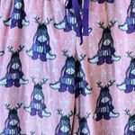 Disney Christmas Pajama Pants Eeyore Winnie the Pooh Womens S Pink Purple Jogger Photo 8