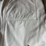 Lucky Brand Mid Rise Wide Leg Crop Cream Denim Pants Size 2/26 Photo 7