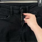 American Eagle Ne(X)t level stretch distressed hi-rise jeggings black size 4S Photo 4